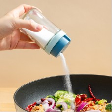 玻璃旋轉調味瓶 廚房必備防潮調味盒 兩個裝 多功能調味罐