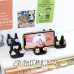 可旋轉車用手機支架 黏貼式多功能支架 可愛車用導航支架 可旋轉車用手機支架 黏貼式多功能支架 可愛車用導航支架