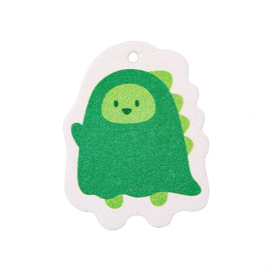 創意木漿海綿刷 可愛圖案廚房清潔刷 印花壓縮百潔布 洗碗刷 海綿菜瓜布