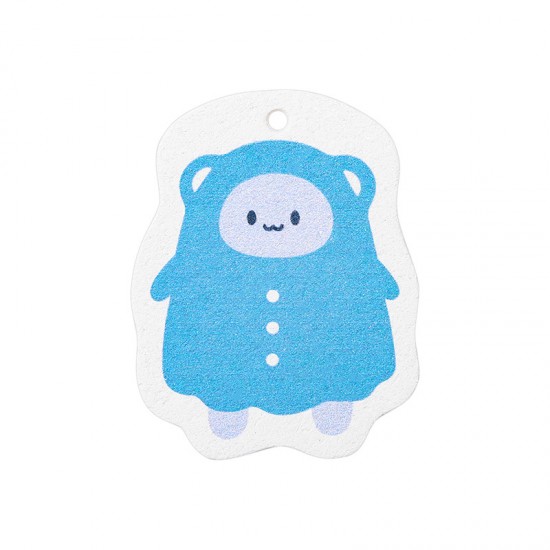 創意木漿海綿刷 可愛圖案廚房清潔刷 印花壓縮百潔布 洗碗刷 海綿菜瓜布