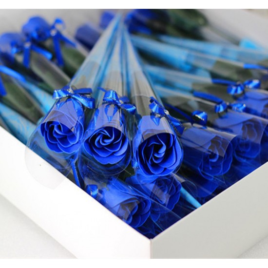 玫瑰香皂花  情人節必備 單支玫瑰香皂花 教師節必備