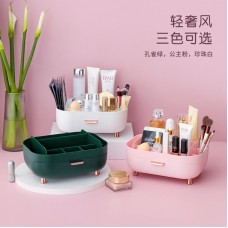 抽屜式分隔化妝品收納盒 桌面小物收納盒 梳妝台抽屜收納盒 收納架
