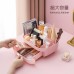 抽屜式分隔化妝品收納盒 桌面小物收納盒 梳妝台抽屜收納盒 收納架