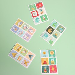 可愛圖案防蚊貼18枚 植物精油驅蚊貼片隨身包