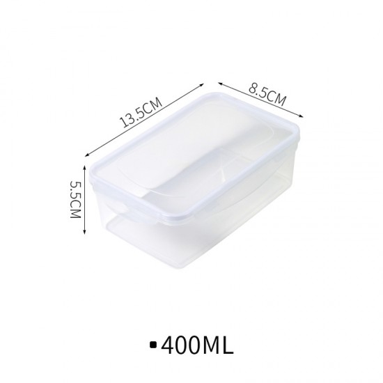 冰箱透明保鮮盒 可微波密封保鮮盒 多規格多用途收納盒 水果儲物盒 密封盒
