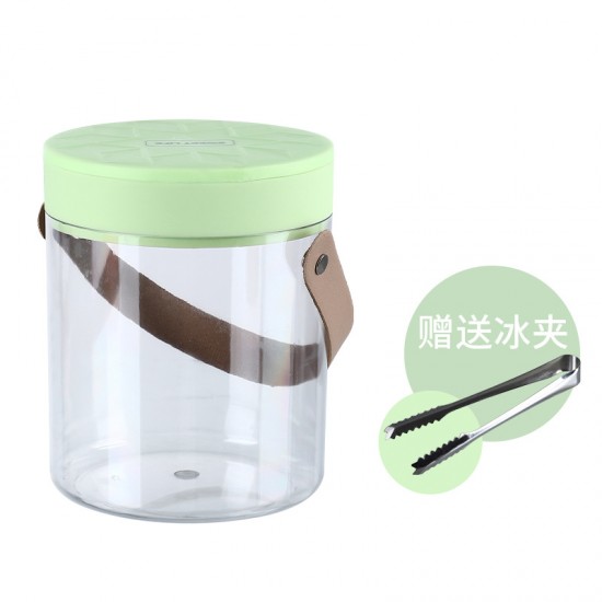 手提冰桶製冰盒 透明冰塊收納桶 多功能製冰桶