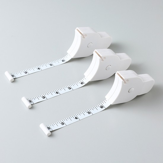 量身打造伸縮捲尺 卡扣設計三圍量尺 Y型縫紉用軟尺