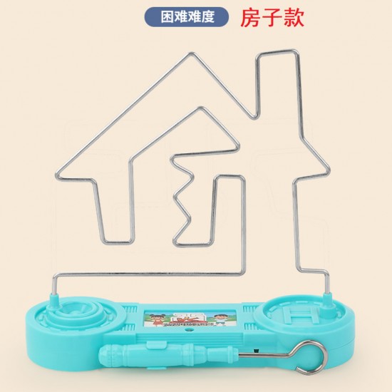 趣味電迷宮 3D闖關 電流急急棒 益智親子互動桌遊 手眼協調 訓練專注 挑戰遊戲