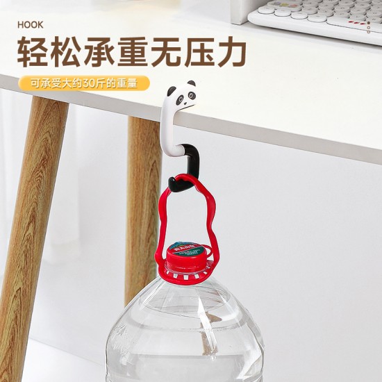 可愛動物造型書包掛勾 書桌側邊掛勾 辨公室桌面掛包包神器 包包掛勾