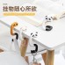 可愛動物造型書包掛勾 書桌側邊掛勾 辨公室桌面掛包包神器 包包掛勾