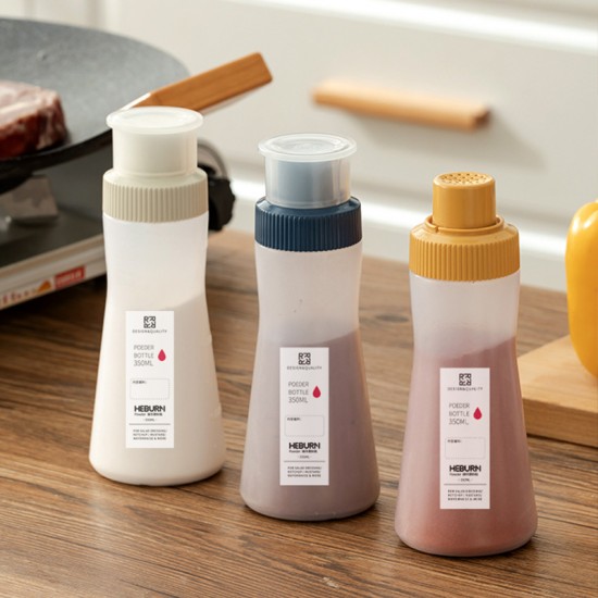 廚房調味瓶 防潮防塵糖粉罐 350ml麵粉糖粉醬料灑粉瓶