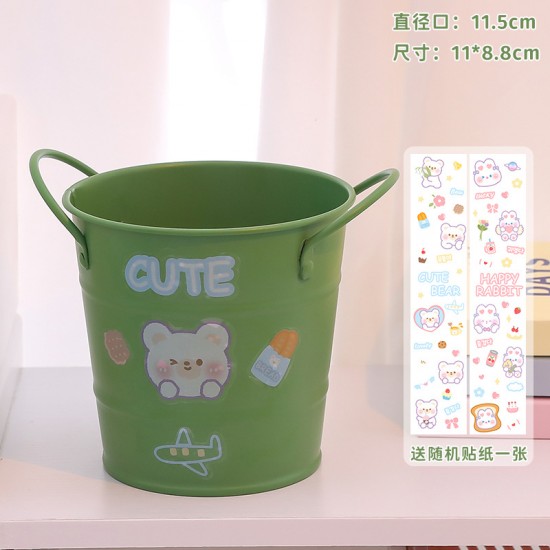 大容量創意筆筒 DIY桌面收納筒 簡約超大容量筆筒 少女心筆筒