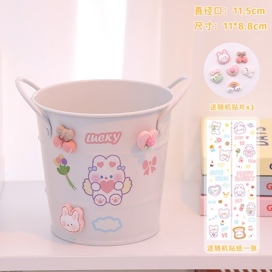 大容量創意筆筒 DIY桌面收納筒 簡約超大容量筆筒 少女心筆筒