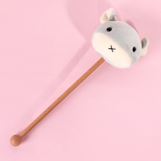 可愛毛絨按摩搥 手持經絡敲打棒 搥背神器 創意按摩敲打棒