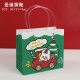 可愛聖誕禮物袋 PVC手提收納袋 聖誕節必備手提禮物袋 禮物包裝袋
