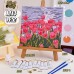 DIY數字油畫 簡約手工塗鴉油畫 紓壓居家裝飾 手繪油畫 DIY數字油畫 簡約手工塗鴉油畫 紓壓居家裝飾 手繪油畫