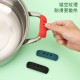 廚房隔熱矽膠套 矽膠防燙鍋柄套 耐高溫防滑鍋耳套 居家必備湯鍋手把套 2入裝