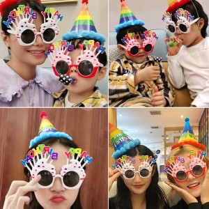 派對慶生必備搞怪拍照眼鏡 拍照道具 派對眼鏡 生日派對 裝飾道具太陽眼鏡 墨鏡