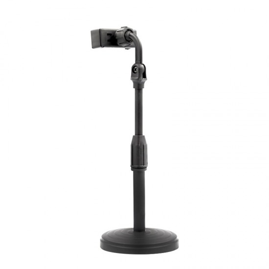 創意懶人手機支架 圓盤可伸縮旋轉支架 創意直播自拍支架 追劇神器