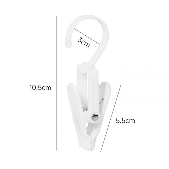 帽子收納神器 可旋轉夾子 創意衣帽夾 帽子襪子夾掛勾