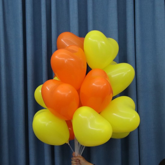 馬卡龍心形氣球 婚禮佈置 告白氣球 結婚佈置 愛心氣球 