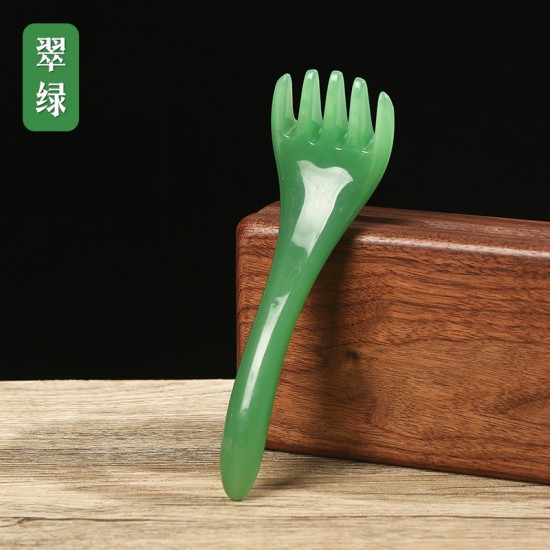 五爪頭部按摩梳 經絡按摩 頭部按摩器 刮痧 全身點穴 放鬆減壓 