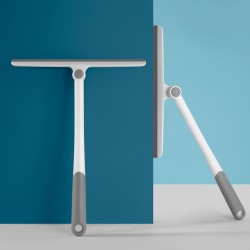  360度可旋轉玻璃刮水器 T型 刮水板 窗戶浴室清潔 大掃除 