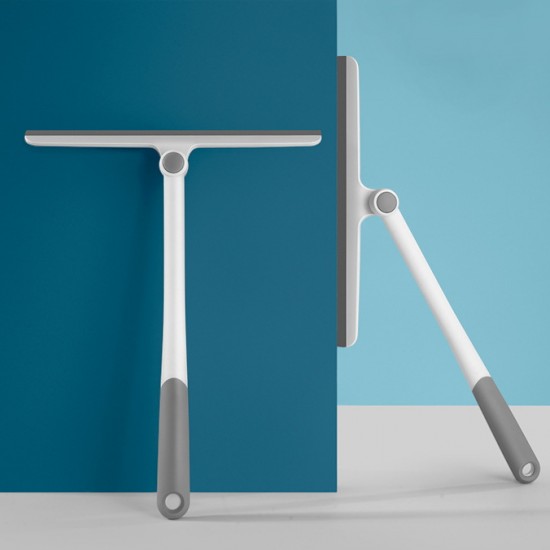  360度可旋轉玻璃刮水器 T型 刮水板 窗戶浴室清潔 大掃除 