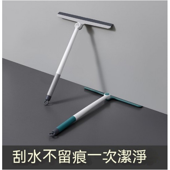  360度可旋轉玻璃刮水器 T型 刮水板 窗戶浴室清潔 大掃除 
