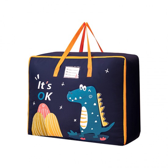 卡通加厚棉被衣物收納袋 防塵 防水 打包袋 搬家袋 行李袋 大容量