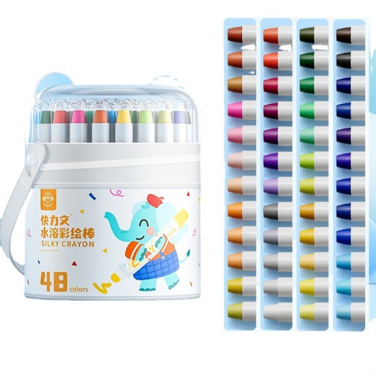 水溶性彩繪棒組 油畫棒 蠟筆 炫彩棒 可水洗 不沾手 兒童彩繪筆