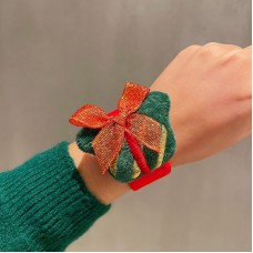 聖誕毛絨啪啪圈 麋鹿 聖誕樹 聖誕老人 啪啪環 聖誕裝飾 聖誕禮物 