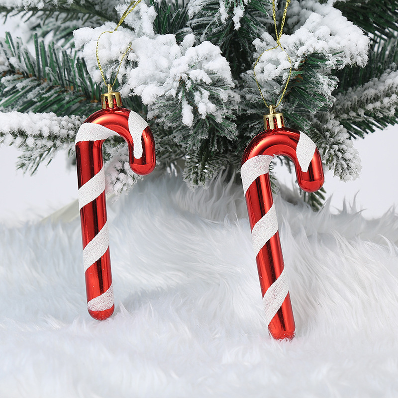 聖誕系列小吊飾 拐杖糖果禮物盒 聖誕帽聖誕襪 聖誕樹裝飾 聖誕道具4