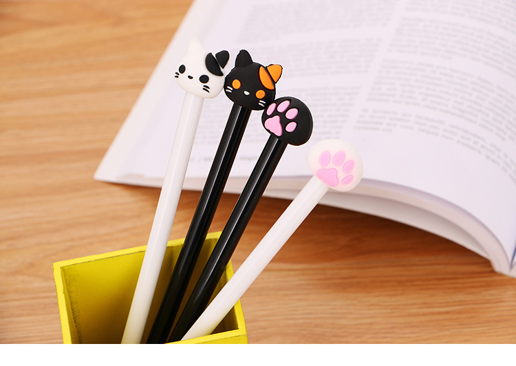可愛貓咪貓爪造型中性筆 原子筆 動物造型筆 辦公文具 學生用品 0