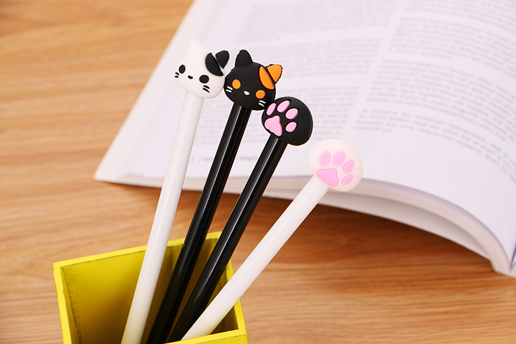 可愛貓咪貓爪造型中性筆 原子筆 動物造型筆 辦公文具 學生用品 15