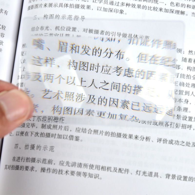 【便攜輕巧】超薄卡片型放大鏡 - 閱讀輔助護眼工具4