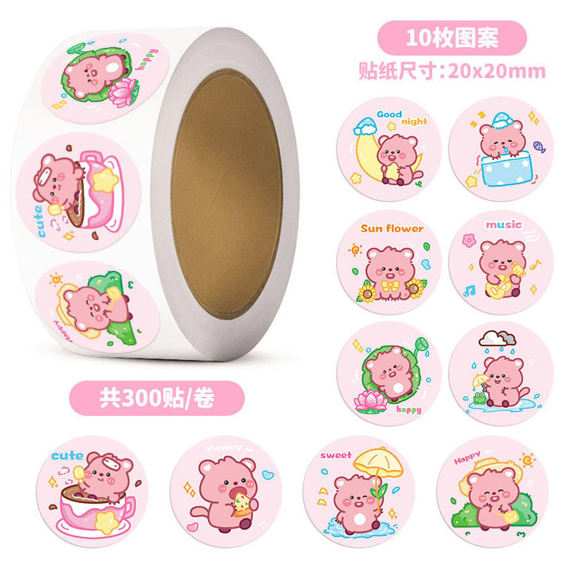 【療癒水豚】卡皮巴拉封口貼紙組 - 手帳裝飾可愛貼紙7
