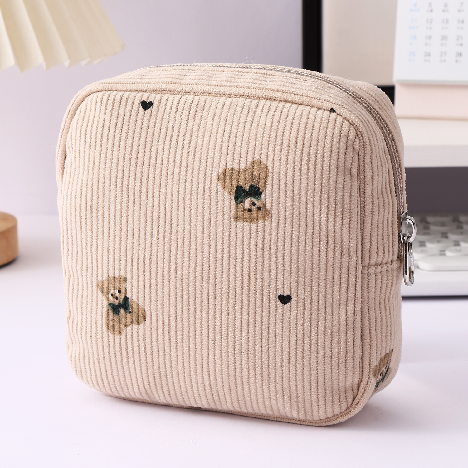 【多款花色】可愛圖案收納包 - 衛生棉化妝小物收納袋