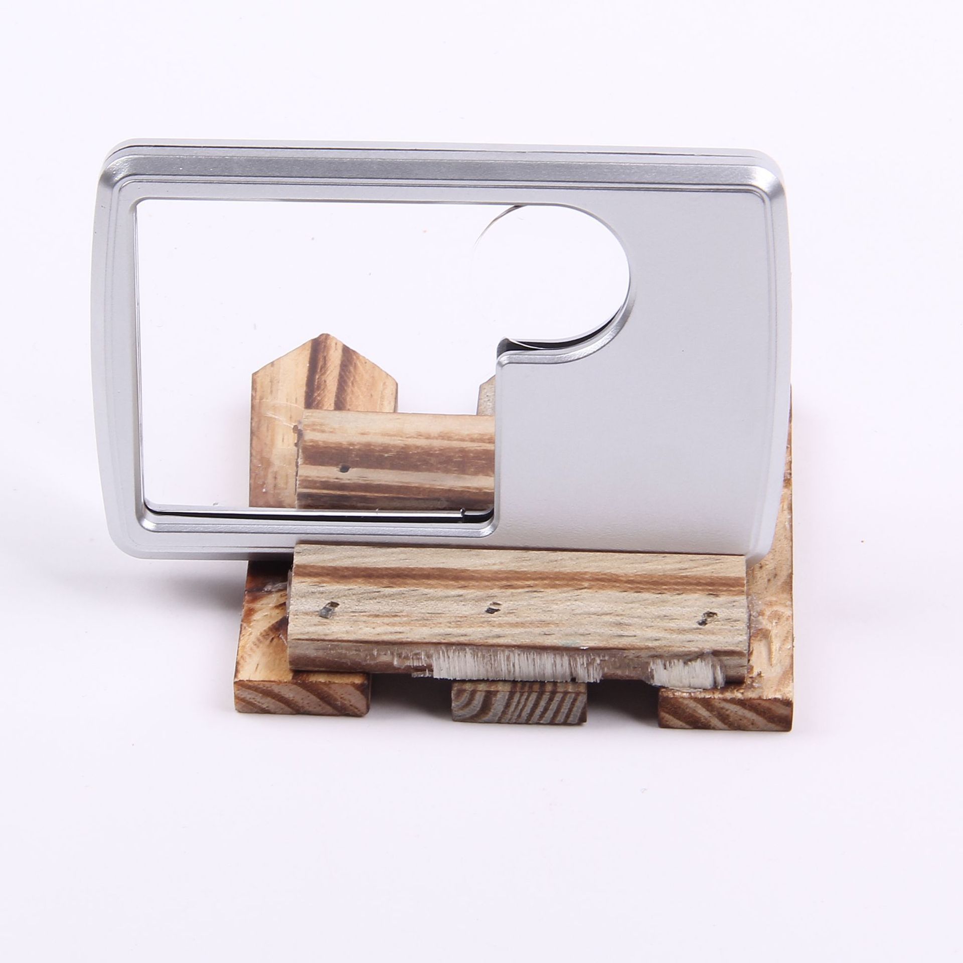 卡片式LED放大鏡 超薄便攜 名片放大鏡