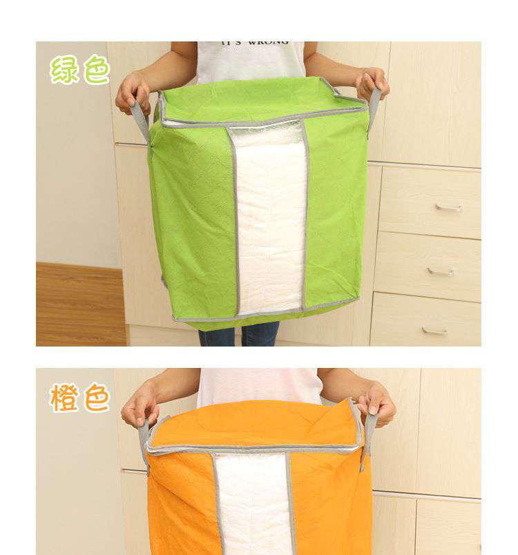 (5入)竹炭衣物收納袋 棉被整理袋 優質多彩防塵袋1