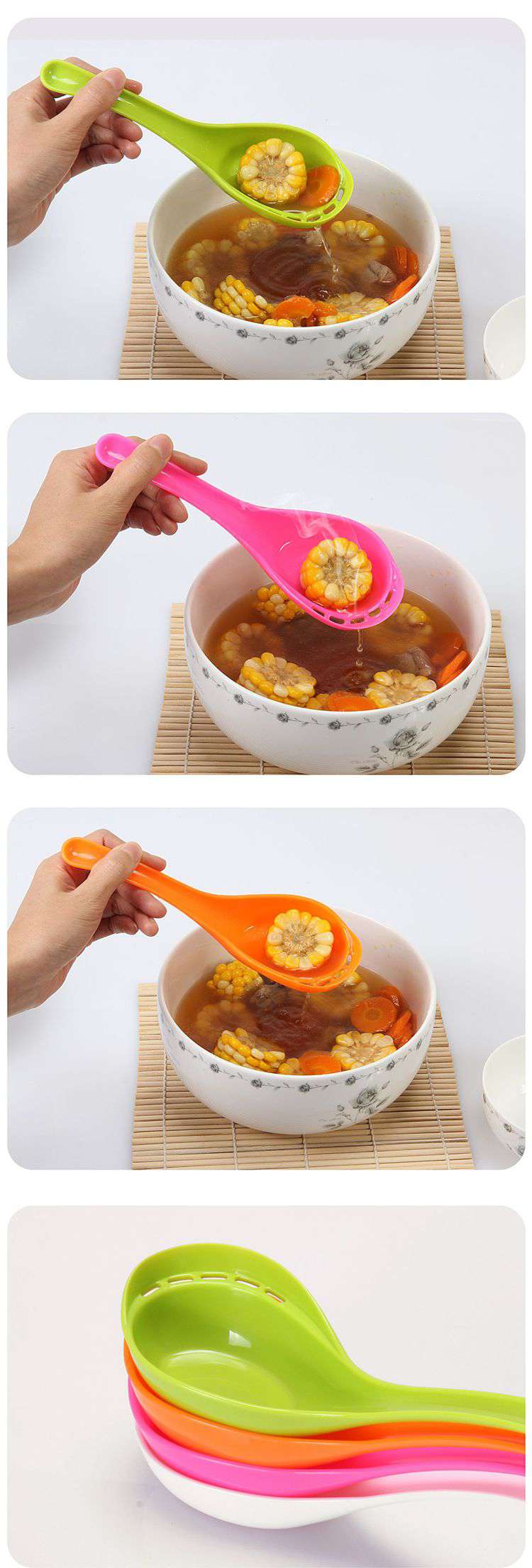 兩用便利創意湯匙 火鍋特別設計漏湯湯匙4