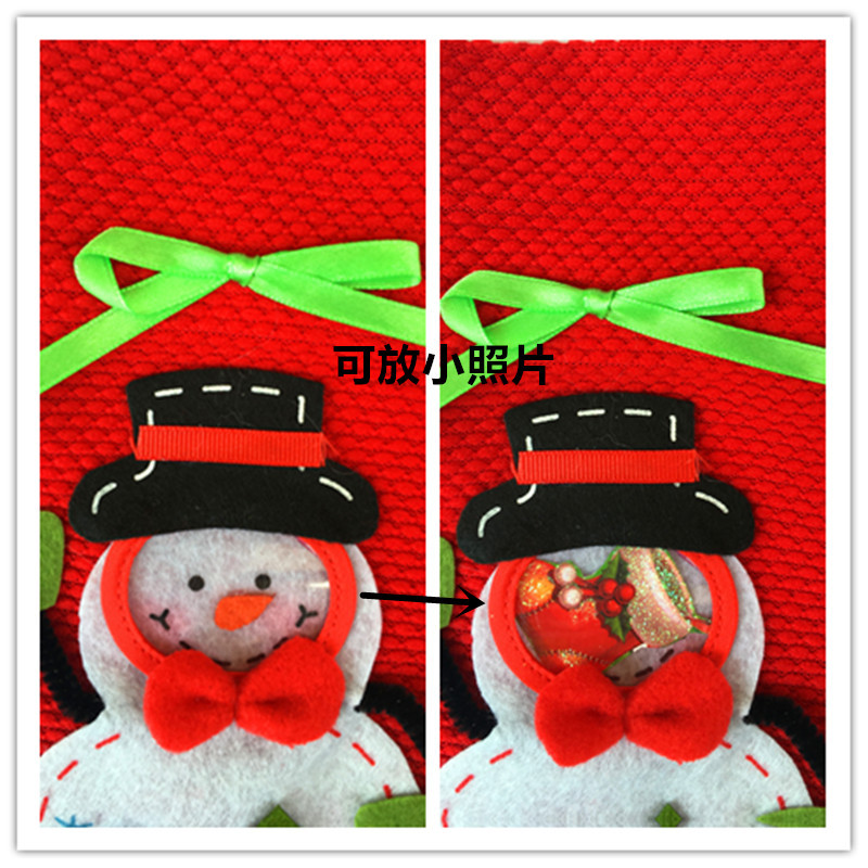 立體聖誕雪人糖果袋 禮品袋 創意家居 實用禮品 聖誕節必備 聖誕禮物袋5