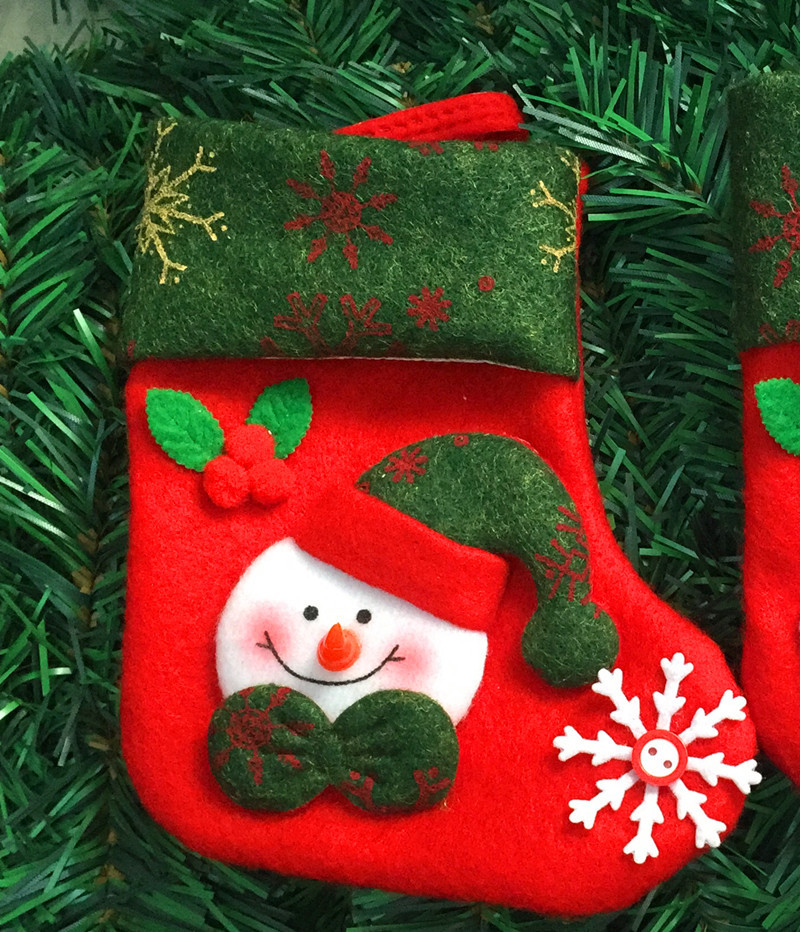 (12入)小號聖誕襪 聖誕襪 聖誕糖果襪 聖誕禮品袋4