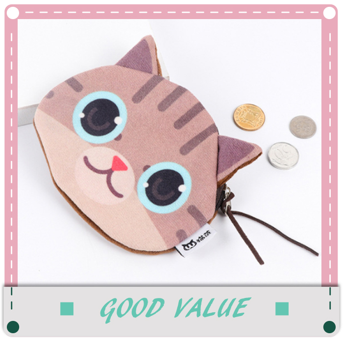 可愛卡通貓咪零錢包 創意錢包 喵星人零錢包 硬幣包4