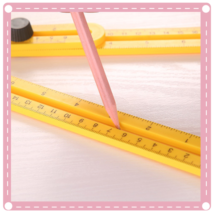(3入)任意角度折疊尺 多用途多變可換四邊折尺 測量工具3