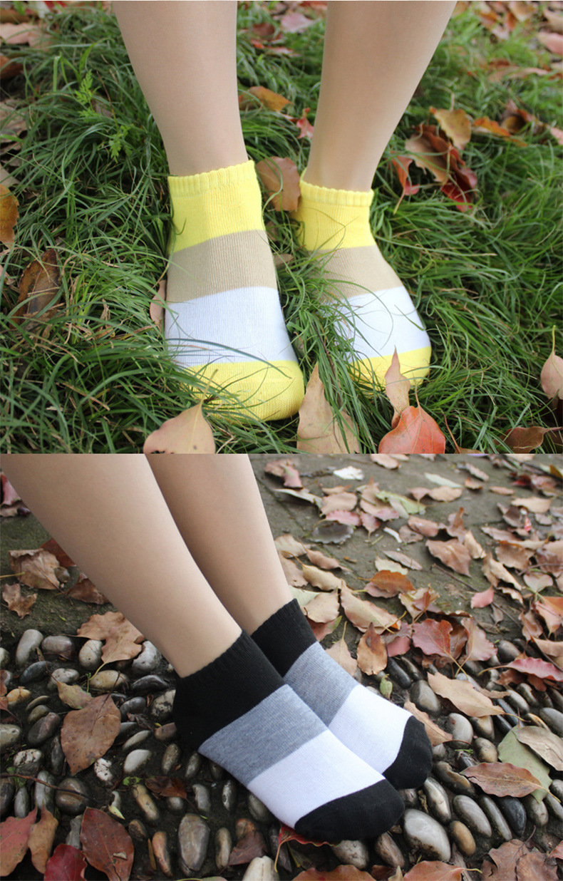 (10雙入)夏季女款棉船型襪 短襪 防滑淺口隱形襪 襪子9