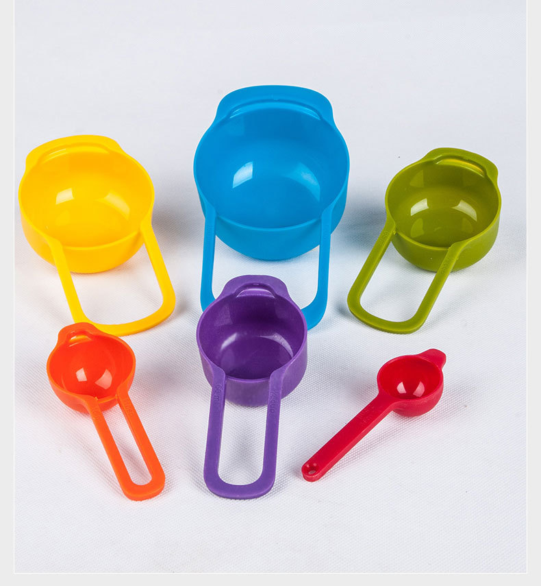 彩虹量杯6件組 烘焙必備工具 糖果色測量工具 量杯工具2