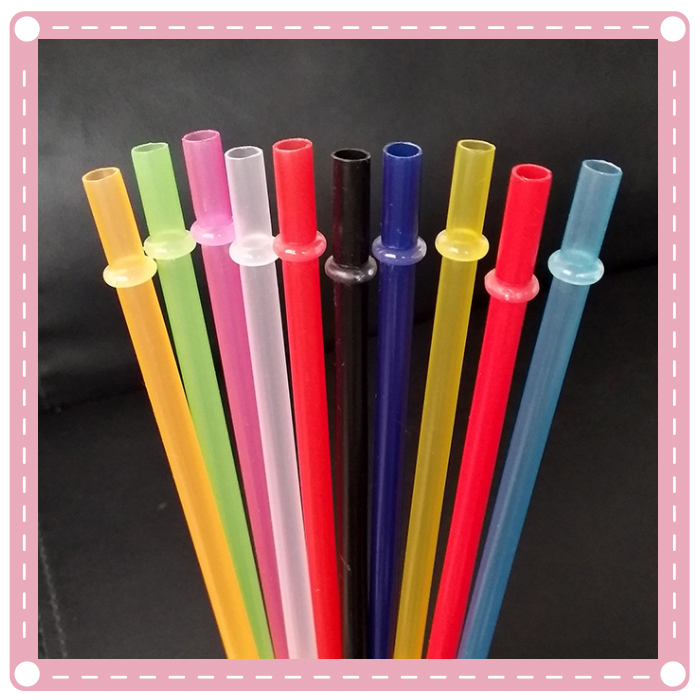 (10入)純色硬質吸管 可重複使用 彩色吸管1