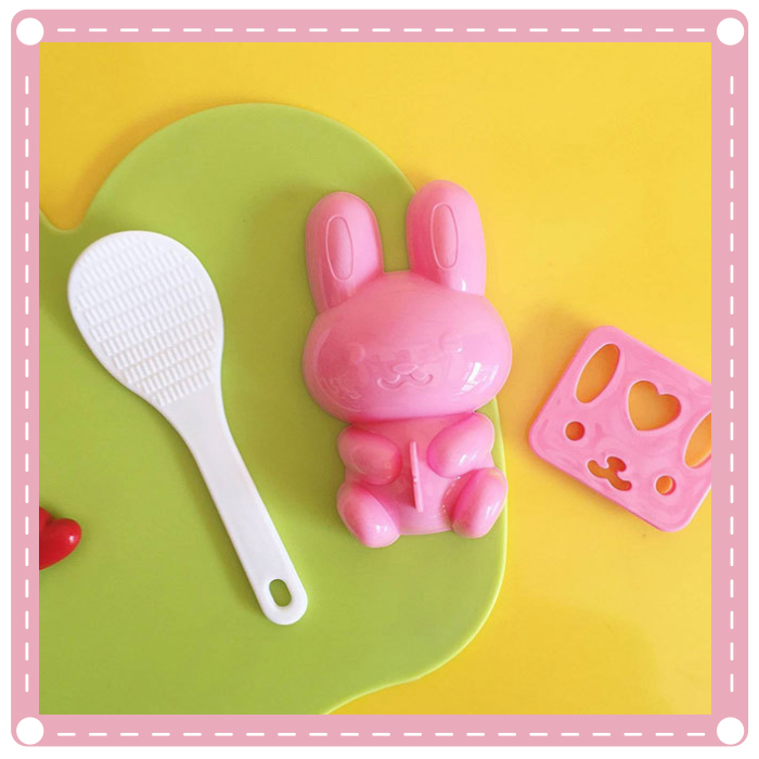 兔子造型飯糰模型組 DIY造型飯糰模 咖哩飯燴飯必備3