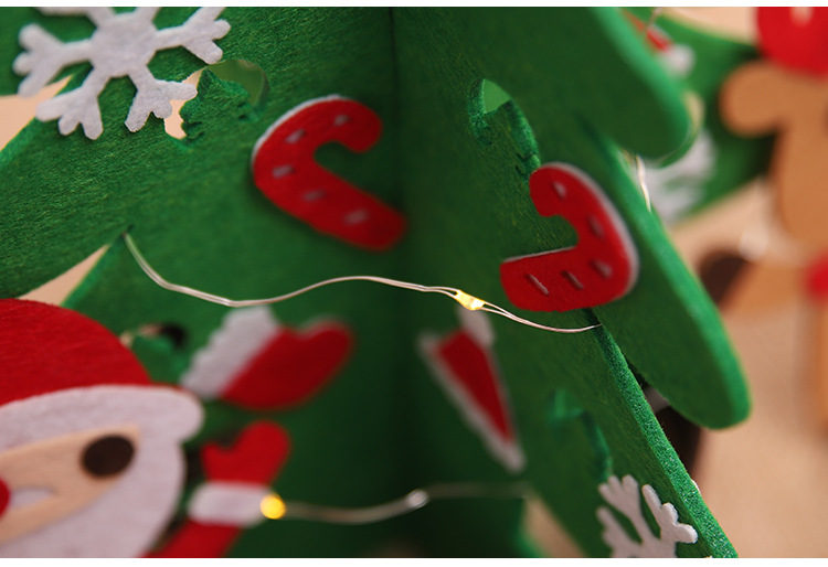 聖誕節必備 DIY裝飾聖誕樹 無紡布DIY裝飾聖誕樹 聖誕裝飾用品8